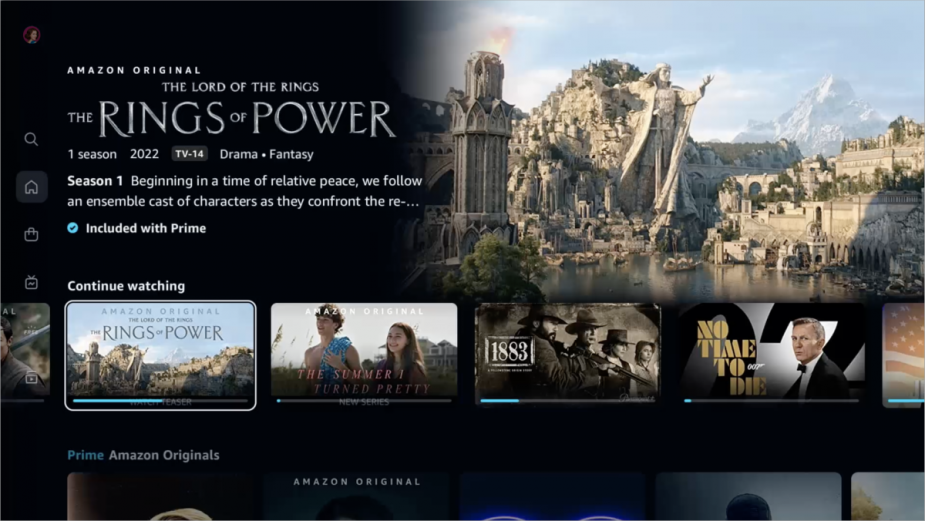 Amazon odświeża Prime Video. Nowy interfejs przypomina Netflixa