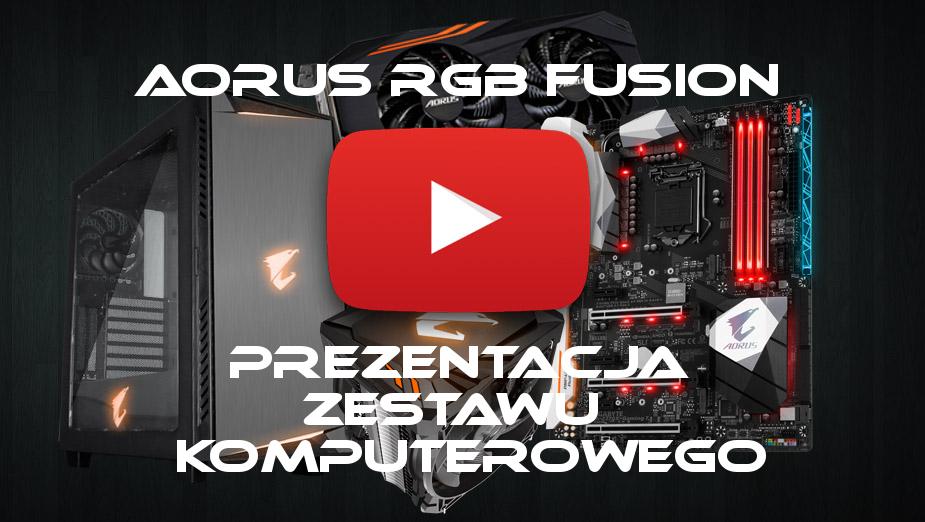 AORUS RGB Fusion - Prezentacja zestawu komputerowego
