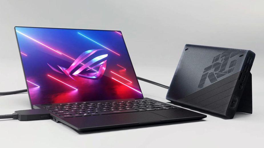 ASUS ROG Flow X13 to gamingowy ultrabook z zewnętrznym GeForcem RTX 3080