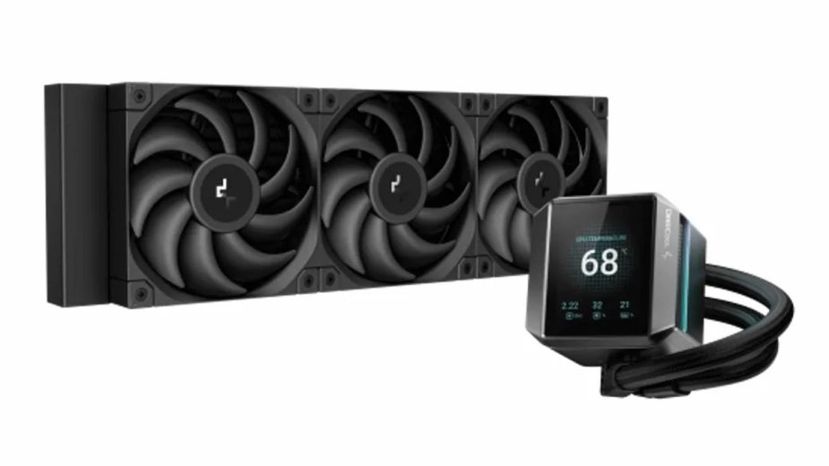 DeepCool przedstawia coolery wodne MYSTIQUE AIO z ekranami LCD