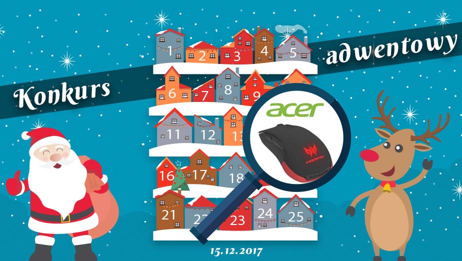 Konkurs Adwentowy 2017 - dzień #15 Acer -Wyniki