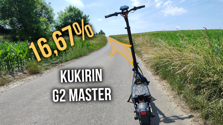 Recenzja KuKirin G2 Master. Hulajnoga dla wyczynowców, ale czy dobra ogólnie?