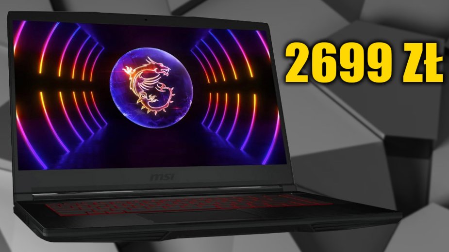 Laptop gamingowy za 2699 zł. Tego jeszcze nie grali