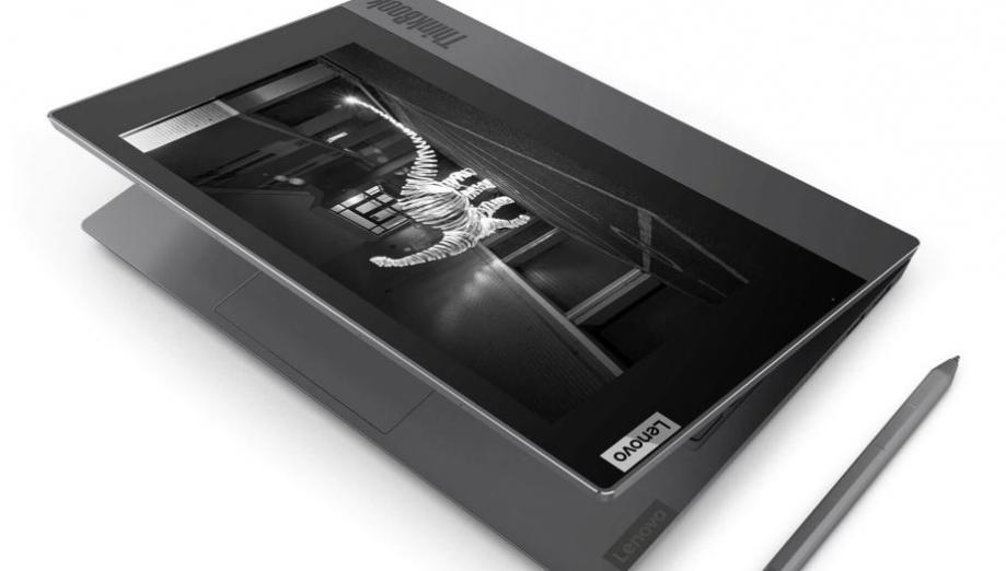 Lenovo ThinkBook Plus to laptop z dodatkowym ekranem e-ink