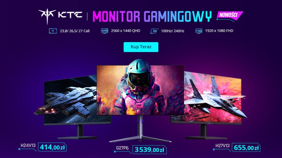 Monitory gamingowe w promocji! W tym 27-calowy OLED za 3500 zł!