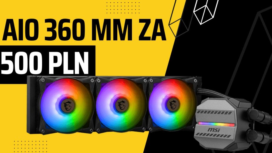 MSI MAG Coreliquid M360 - test AiO 360 mm z ARGB za 500 zł. Taniej się nie da.