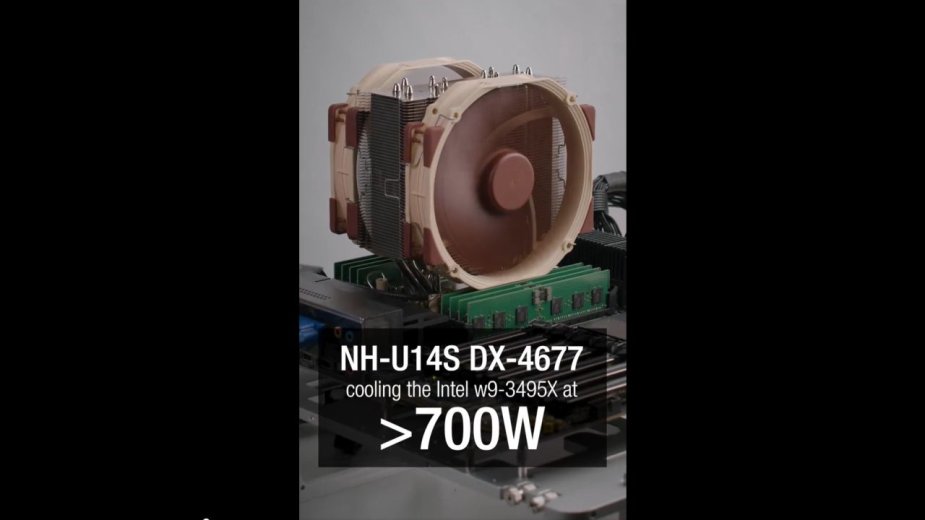 Noctua próbuje schłodzić 700-watowego Xeona powietrzem. Założyli zwykły radiator