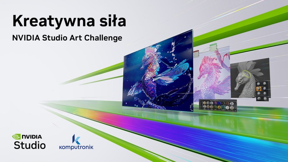 NVIDIA ogłasza konkurs pod hasłem Kreatywna siła: NVIDIA Studio Art Challenge