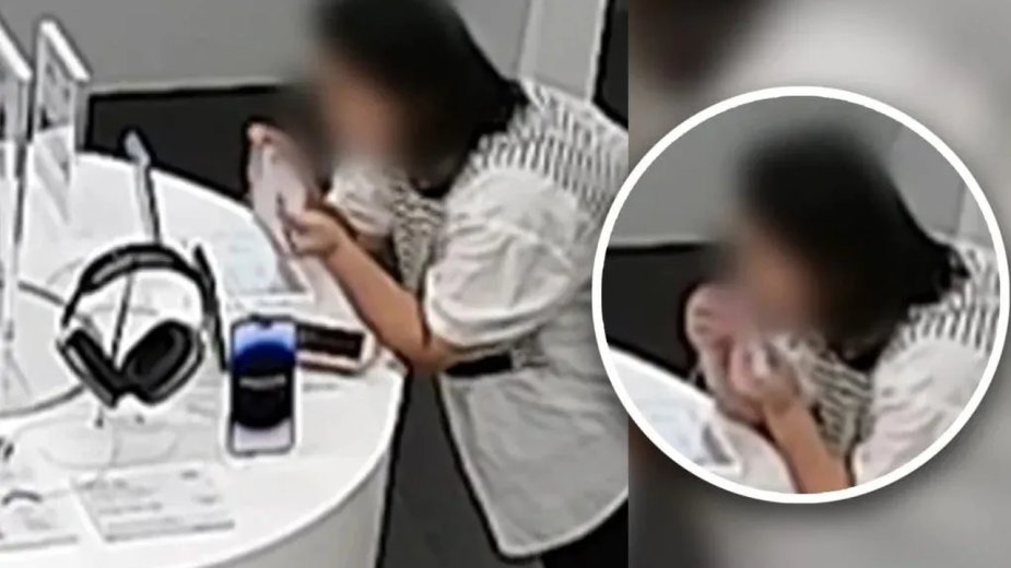 Przegryzła stalową linkę, żeby ukraść iPhone'a 14 Plus