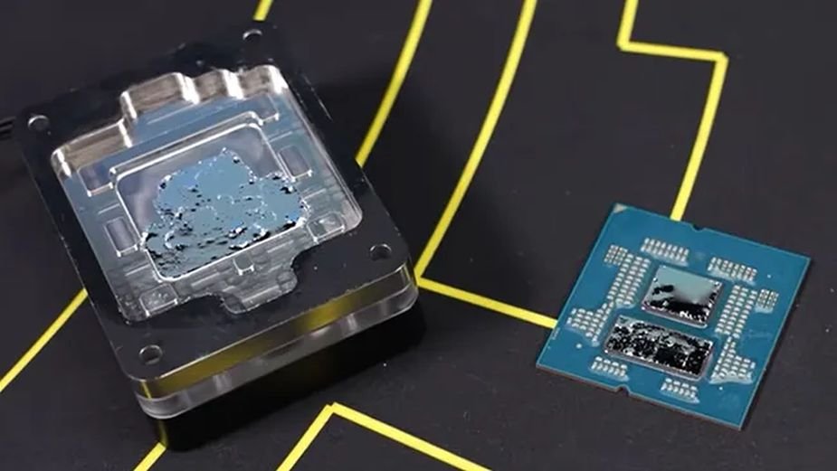 Oskalpowany Ryzen 9 9950X3D jest o 23°C chłodniejszy i pobiera mniej prądu