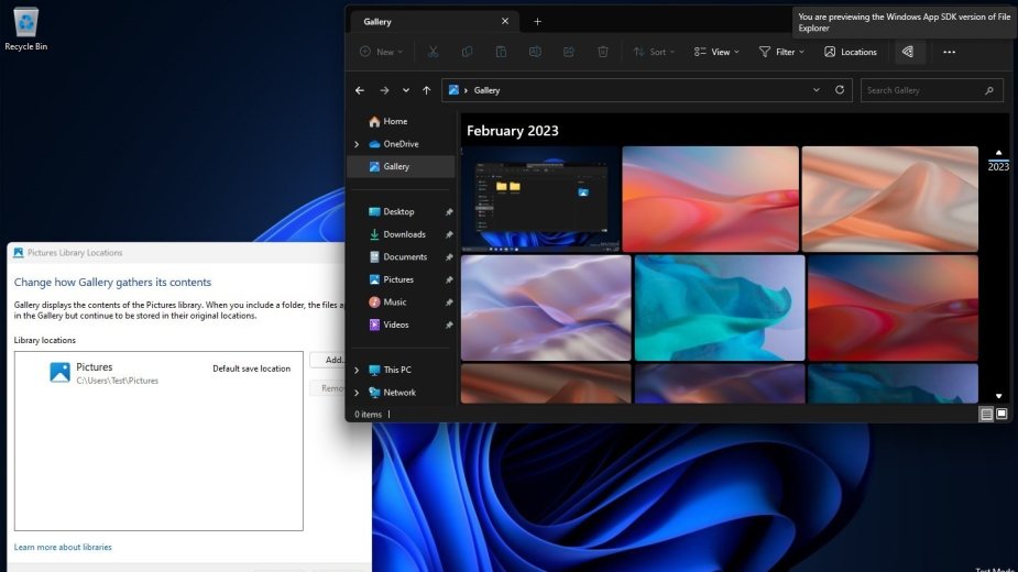 Ukryta galeria w Windowsie 11? Wygląda jak ta ze smartfona