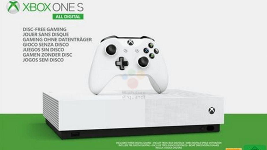Xbox One S All Digital - wygląd, cena i specyfikacja nowej konsoli