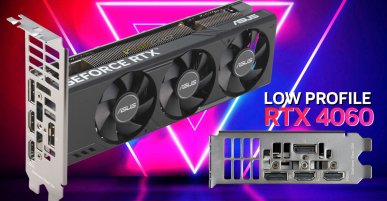 ASUS przygotował niskoprofilową kartę graficzną GeForce RTX 4060