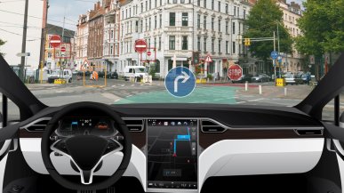 Autonomiczne samochody rozjeżdżają psy. Będą mandaty dla autopilotów