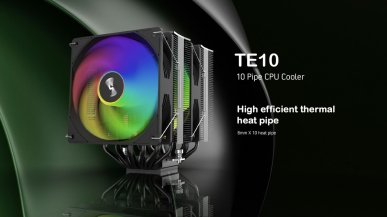 Cryorig ma nowe chłodzenie. Dwie wieże, 10 rurek cieplnych, czarne wykończenie i ARGB
