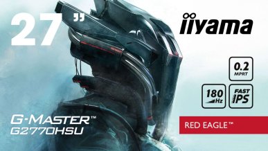 iiyama prezentuje nowe gamingowe monitory z serii Red Eagle z matrycami Fast IPS - 180 Hz i 0,2 ms