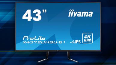 iiyama ProLite X4372UHSU-B1 - test 43-calowego monitora IPS 4K