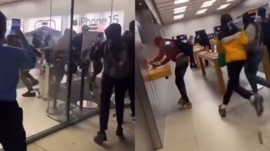 iPhony walały się po ulicy. To efekty masowej kradzieży w Apple Store