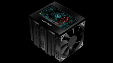 Lamptron ST060 - radiator CPU z wyświetlaczem FullHD, który może również służyć jako drugi ekran