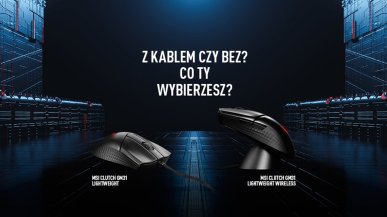 MSI prezentuje CLUTCH GM31 LIGHTWEIGHT WIRELESS. Nowa myszka bezprzewodowa