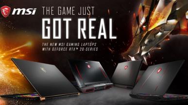 MSI prezentuje nowe gamingowe laptopy z kartami GeForce RTX
