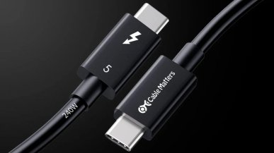 Pierwszy kabel Thunderbolt 5 już jest. Przepustowość 120 Gb/s i ładowanie z mocą 240 W
