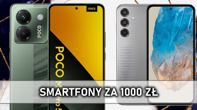 Telefony do 1000 zł. Najlepsze modele 2025