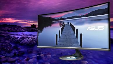 Test monitora ASUS MX34VQ – zakrzywiony, wielki i funkcjonalny