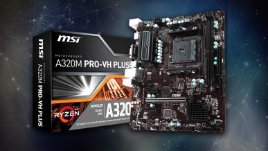 Test płyty głównej MSI A320M PRO-VH PLUS