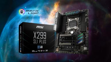 Test płyty głównej MSI X299 SLI PLUS