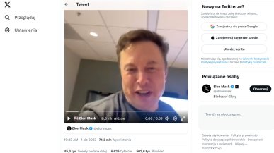 X (Twitter) wreszcie pozwala przesyłać wideo na żywo i pobierać filmy