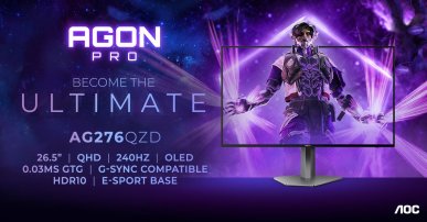 AGON PRO AG276QZD - nowy gamingowy monitor z matrycą OLED