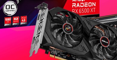 ASRock wypuszcza Radeona RX 6500 XT z podwojoną pojemnością VRAM-u