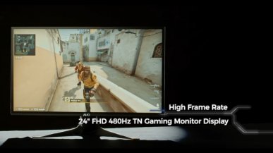 AU Optronics prezentuje wyświetlacze 480 Hz do laptopów i komputerów stacjonarnych