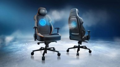 Cougar prezentuje NxSys Aero - gamingowy fotel z RGB i aktywnym chłodzeniem