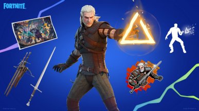 Geralt z Rivii dostępny w Fortnite. Podpowiadamy, jak odblokować skin bohatera serii Wiedźmin