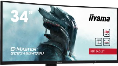 iiyama G-Master GCB3480WQSU-B1 Red Eagle - ultrapanoramiczny monitor w jeszcze szybszym wydaniu