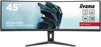 iiyama prezentuje nowy 45-calowy monitor G-Master GCB4580DQSN-B1 Red Eagle. Niczym dwa monitory