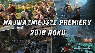 Najważniejsze premiery gier w 2018 roku