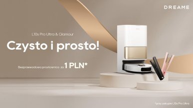 Nowy odkurzacz Dreame wygląda świetnie! Promocja na zaawansowany model!