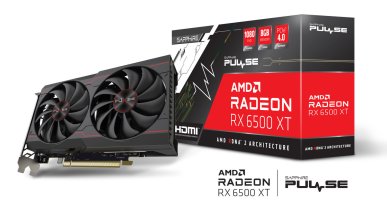 Sapphire przedstawia Radeona RX 6500 XT w 8-gigabajtowym wydaniu