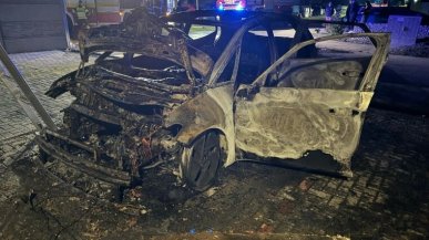 Tak wygląda "samozapłon" elektryka. Uwaga na podpalaczy