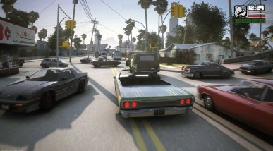 Youtuber stworzył remake GTA: San Andreas na UE5. Rockstar, patrz i ucz się